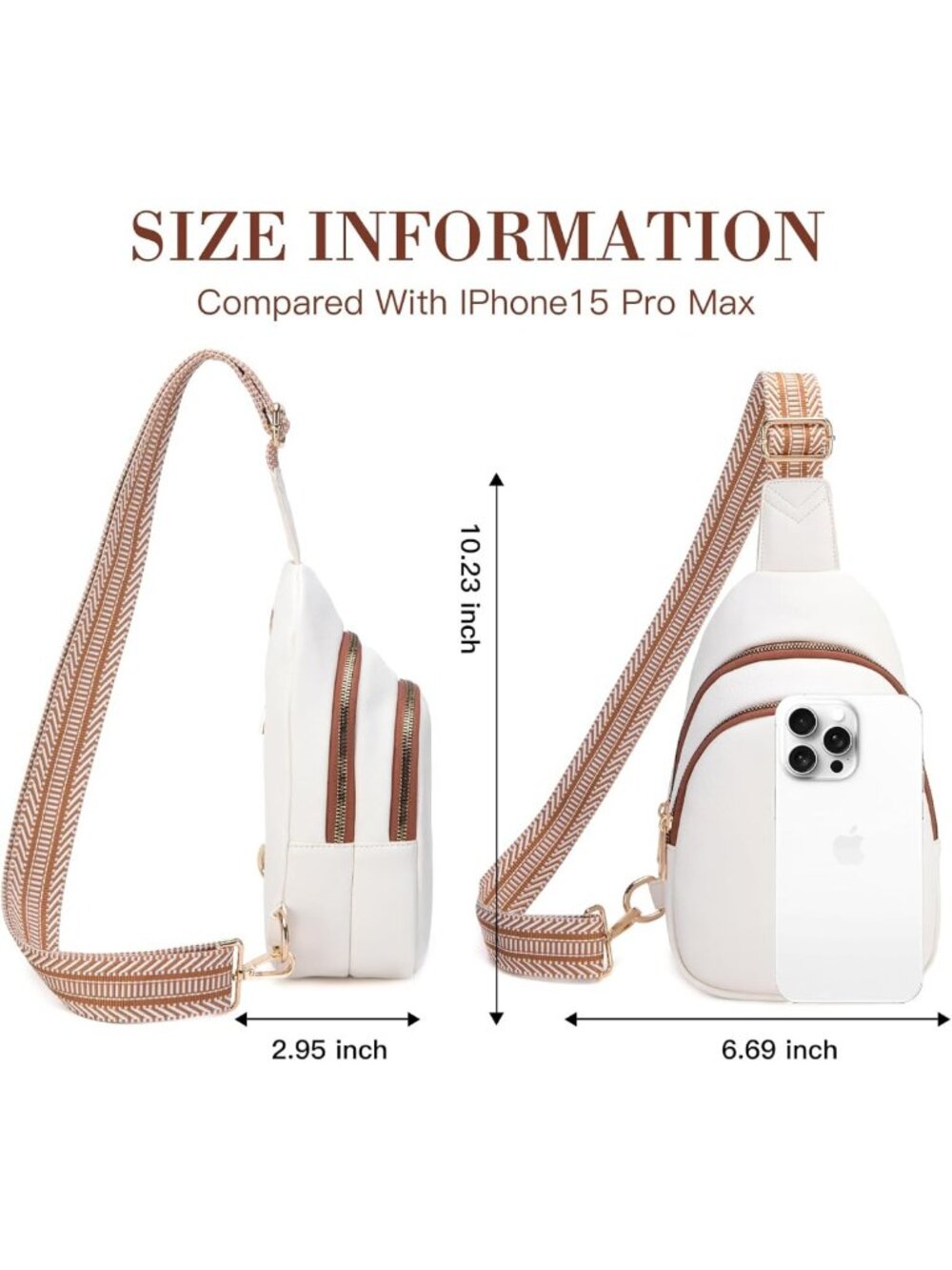 Stylish Personalized Crossbody Sling Bag for Women - Perfect Gift for Mom & Wife - Picture 3 of 6